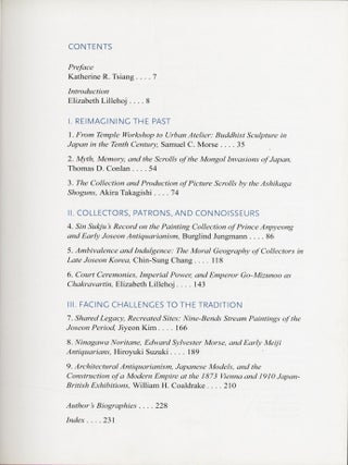Archaism and Antiquarianism in Korean and Japanese Art