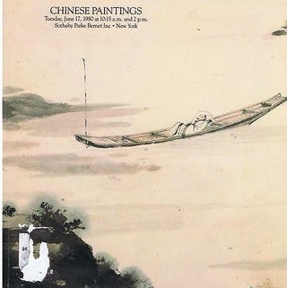 Item #45412 Chinese Paintings Tuesday June 17 1980 Sotheby's Parke Bernet Inc New York. Sotheby's...