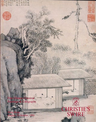 Item #45419 Fine Chinese Classical Paintings & Calligraphy Sunday 30 October 1994. Christies