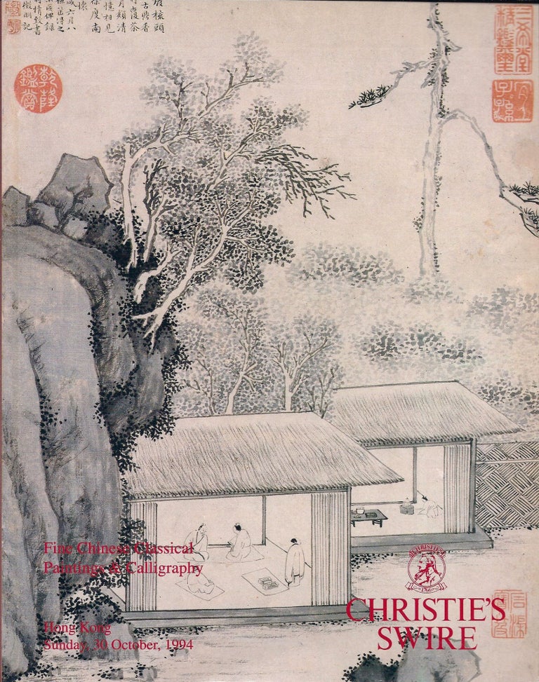Item #45419 Fine Chinese Classical Paintings & Calligraphy Sunday 30 October 1994. Christies.